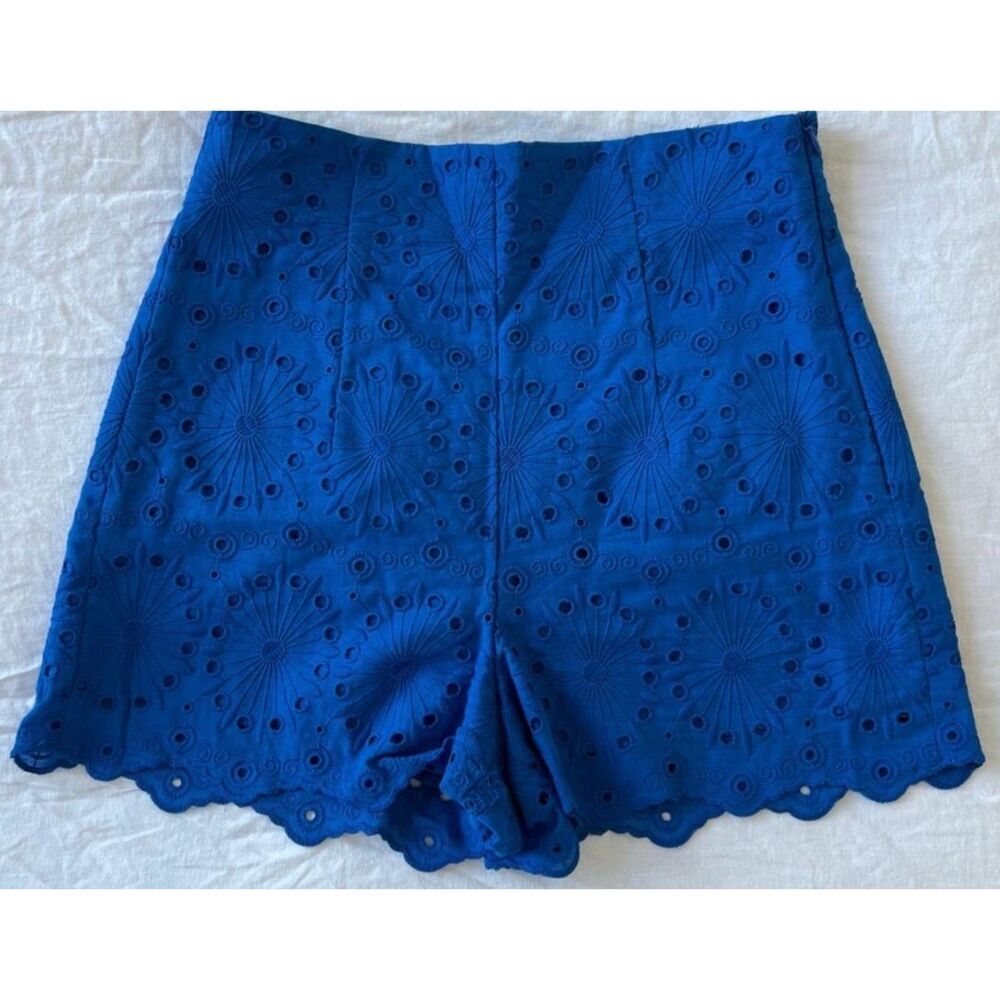 Women's Zero Lace Shorts Royal Blue L